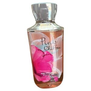 Bath and Body Works Pink Chiffon Shower Gel Discontinued Full Size